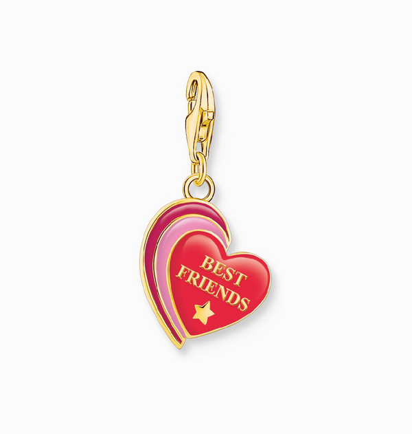 Thomas Sabo Gold Heart Shape Charm