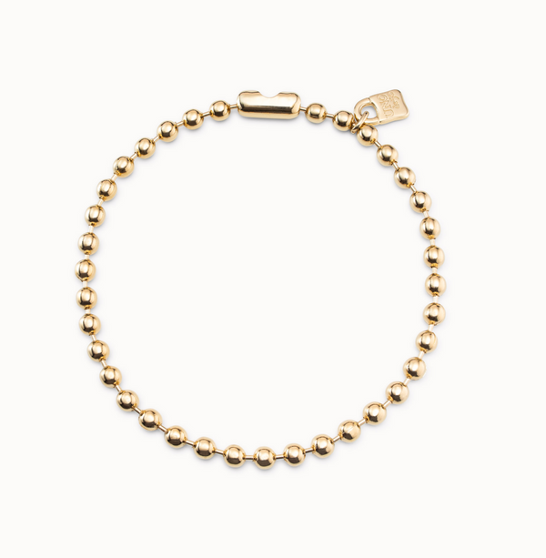 UNO de 50 Gold Beaded Necklace