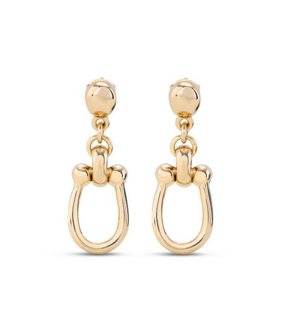 UNO de 50 Gold Drop Earrings