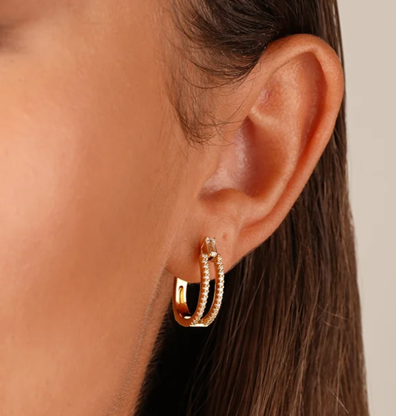 Carat London Gold Myla Earrings