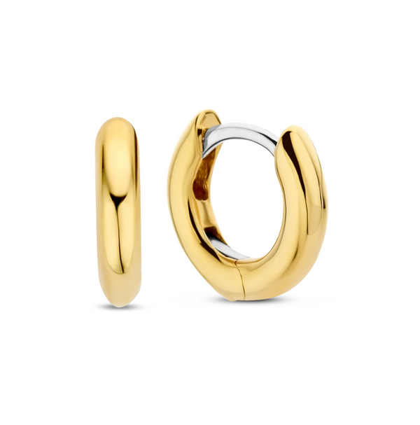 Ti Sento Gold Mini Huggie Hoop Earrings