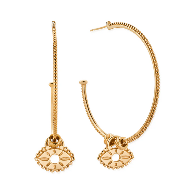 ChloBo Gold Visionary Hoop Earrings