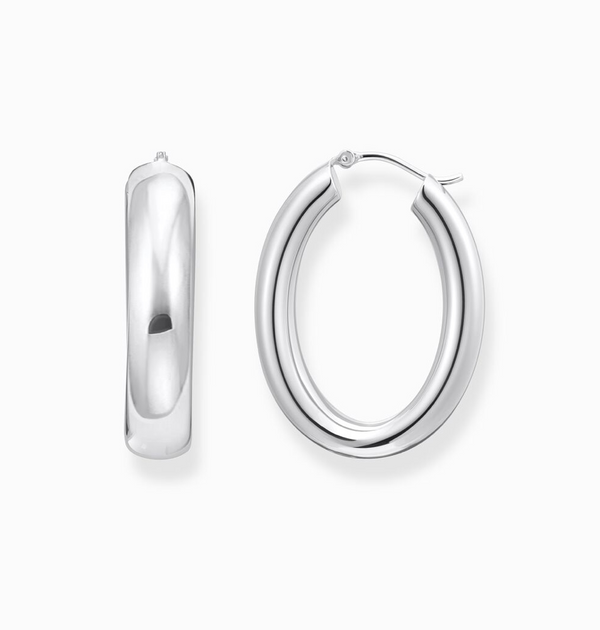 Thomas Sabo Silver Big Chunky Earrings