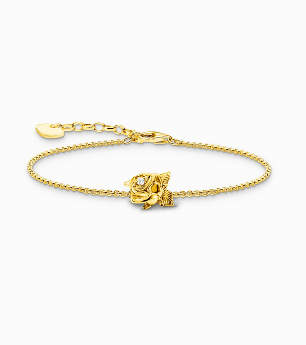 Thomas Sabo Gold Rose Bracelet