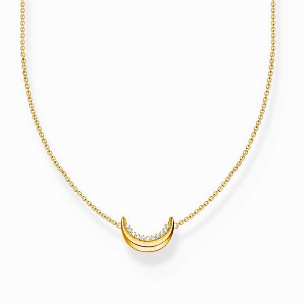 Thomas Sabo Gold Moon Romance Necklace