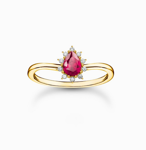 Thomas Sabo Gold Vintage Romance Ring