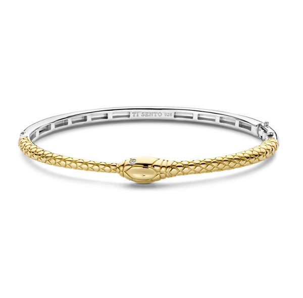 Ti Sento Gold Serpent Bracelet