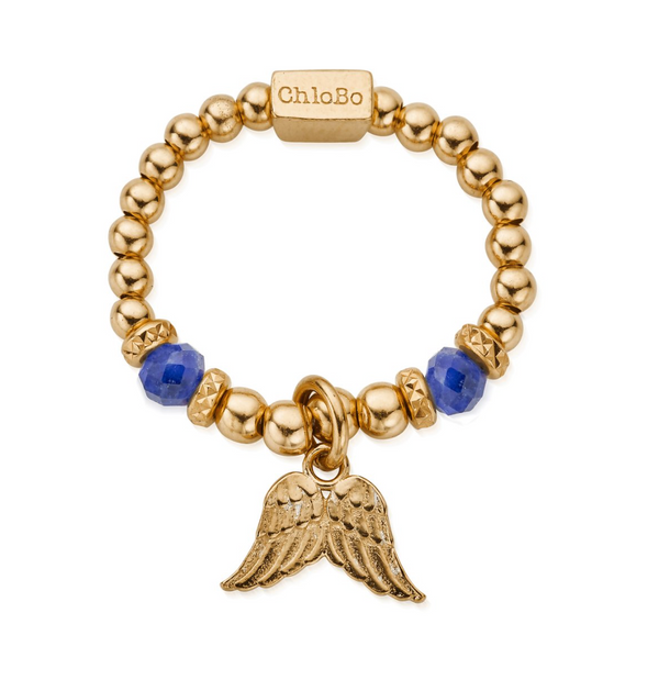 ChloBo Gold Guidance Sodalite Ring