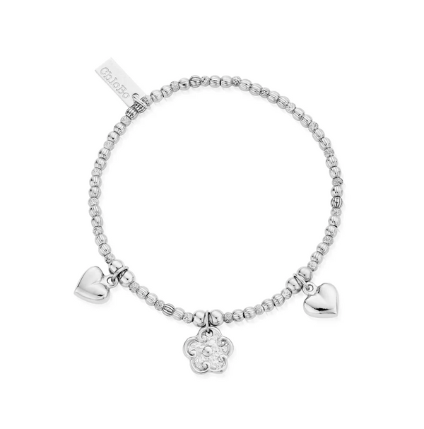 ChloBo Silver Blossoms of Grace Bracelet