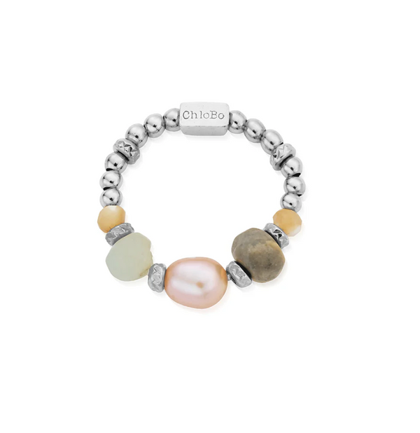 ChloBo Silver Calming Waters Small Ring