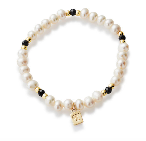 Toolally Pearl Onyx Bracelet