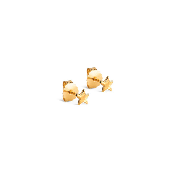ENAMEL Copenhagen Gold Star Energy Stud Earrings