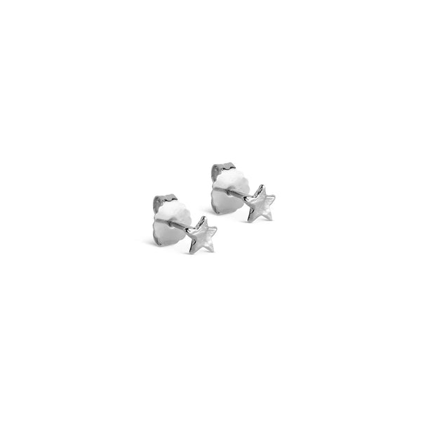 ENAMEL Copenhagen Silver Star Energy Stud Earrings