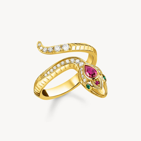 Thomas Sabo Gold Snake Ring