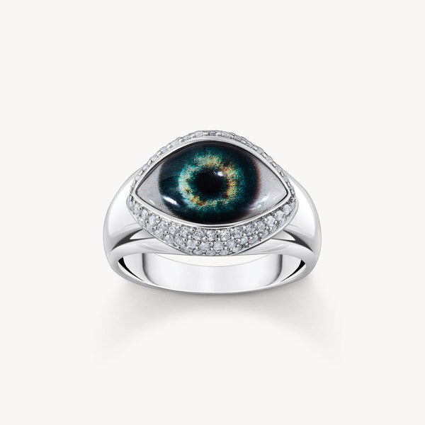 Thomas Sabo Silver All-Seeing Eye Ring