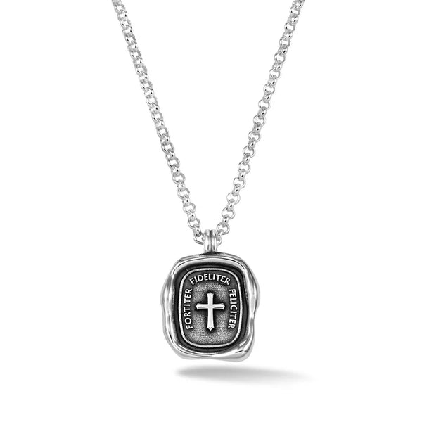 Dower & Hall Silver Success Talisman Necklace