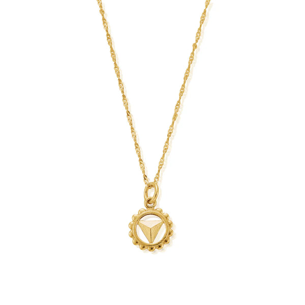 ChloBo Gold Solar Plexus Chakra Necklace