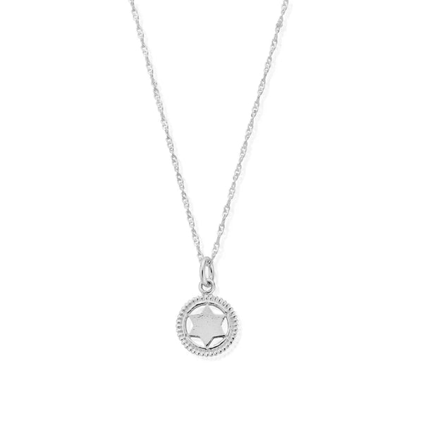 ChloBo Silver Tiny Heart Chakra Necklace