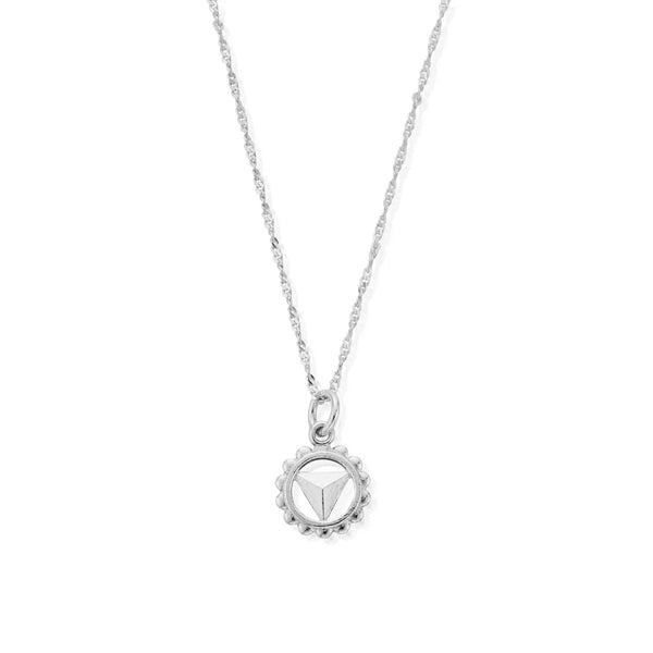 ChloBo Silver Tiny Solar Plexus Chakra Necklace